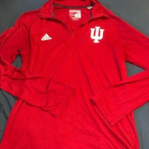 IU - Indiana University Adidas lightweight quarter zip